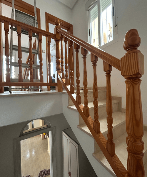 Before | Antes - Staircase in Costa Blanca | Escalera en Costa Blanca