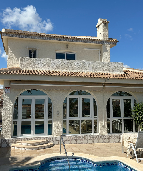 Before | Antes - Villa in Altea Needs Painting | Villa en Altea Necesita Pintura